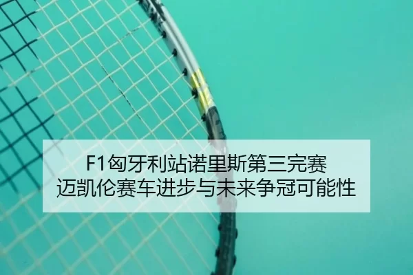 F1匈牙利站诺里斯第三完赛 迈凯伦赛车进步与未来争冠可能性
